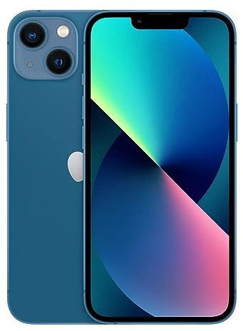 Apple iPhone (Renewed Premium) 13, 128GB, Blue - Unlocked