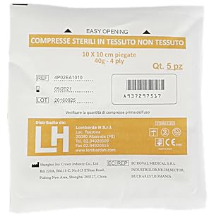 COMPRESSE IN TNT STERILI CM10XCM10-1 Confezione 250 compresse