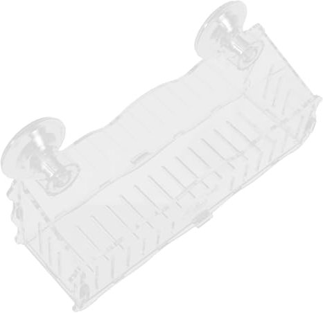 VINTORKY Soporte De Ventosa para Macetas De Acrílico Transparente Estante De Plantas para Ventana Holder De Bonsái para Interiores y Exteriores para Cocina Oficina y Sala De Estar