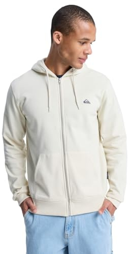 Quiksilver Fleecepullover Basic Hood Zip Young Men weiß