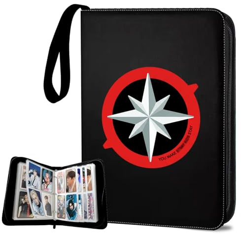 SKids Photocard Holder, Kpop STAY Photocard Binder, STAY Raccoglitore di Cartoline Fotografiche 400 Tasche, Kpop Merch Regali per STAY