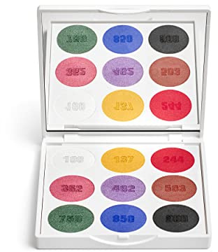3INA MAKEUP - The Color Palette - Iconic Numbers - Multicolored Eyeshadow Palette with Buildable Longwearing Shades - Multicolour Eyeshadows with Satin Matte & Shimmer Finishes - Vegan - Cruelty Free
