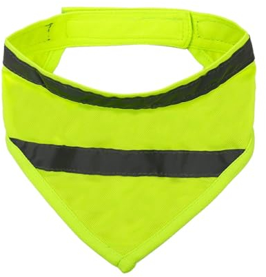 Reflektierendes Hundehalstuch, Dreiecks Hundebandana, Lätzchen Verstellbarer Haustierschal für Nächtliche Spaziergänge Camping Jagd Reisen