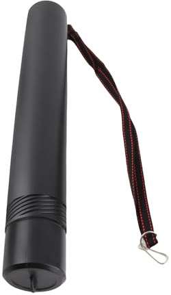 UPALDHOU Teleskopisk Bågskyttepilfodral Plastpilrör 50 Till 93 Cm Justerbar Rem 6 Cm Diameter 208,5 G för Bågskyttar Jaktbana Övning Reseförvaring