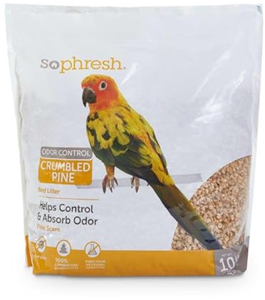So Phresh by Petco Odor Control Crumbled Pine Bird Litter 10 lbs.