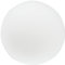 minkissy Glas Lampenschirm Kugel Pendelleuchte Lampenschirm 12cm Weiß Schutzhülle für Deckenleuchte Deckenlampe Wandleuchte Schlafzimmer Wohnzimmer Nachttisch Zuhause Zimmer Dekoration