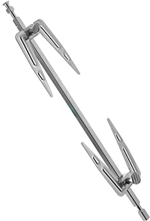 KICHOUSE Girarrosto Pollo Spiedo Forchetta in per Friggitrice ad Aria e Barbecue Forchetta Griglia per Carichi Pesanti Adatta a e Friggitrici