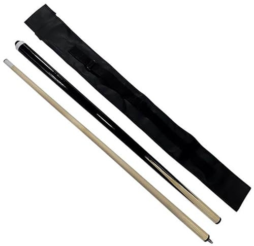 Stecca biliardo professionale cm 145 pool snooker smontabile 2 pezzi bigliardo legno carambola con fodero similpelle