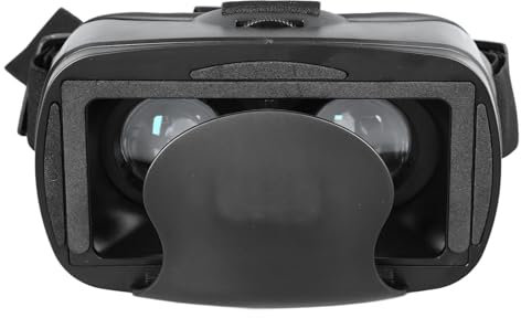 Auriculares de Realidad Virtual, Experiencia Visual Inmersiva Auriculares VR con Correas Ajustables Gafas 3D VR para Jugar Películas de Juegos 3D