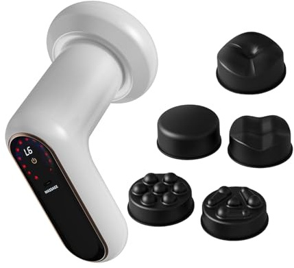 MotiveTech Mini Massager, Electric Deep Tissue Back Massage, Fitness Device, Hand Massage for Enthusiasts of Arm, Back and Leg Massage