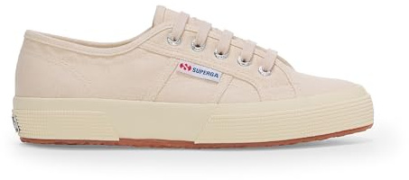 Superga 2750 Lino Scarpe Unisex, Classiche Scarpe Da Ginnastica Lacciate, Tomaia In Lino Traspirante, Soletta Imbottita, 7.5 Women/6 Men