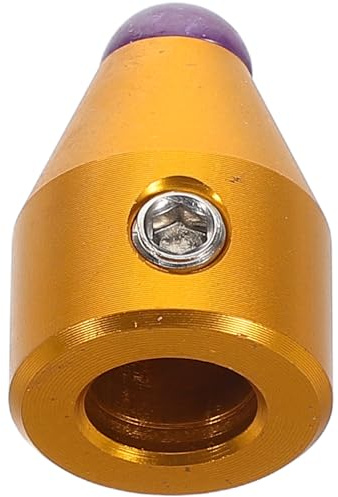 COOLHIYA Base de Diapason en Alliage D'aluminium Or pour Fourchette de 8mm, Pieds Stables pour Améliorée à Domicile Extérieur