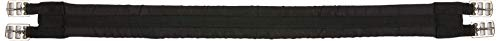 Rhinegold 0 Cotton Padded Girth-16-Black Gurt, Schwarz, 40,6 cm