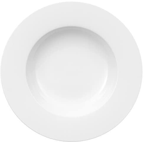 Villeroy & Boch Royal Pastateller, 6er Set, 30 cm, Premium Bone Porzellan, Weiß