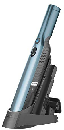 Shark WV201BLBRN WANDVAC Cordless Hand Vac, Lightweight and Portable at 1.4 lbs. with Powerful Suction, Charging Dock, One-Touch Empty for Car & Home, Cove Blue