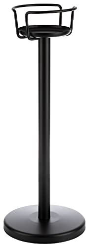 Buddy's Bar - Supporto per raffreddatore di vino/spumante, supporto di alta qualità in metallo/lega di zinco pressofuso, diametro interno superiore - 15 cm e diametro esterno superiore - 19,5 cm, base