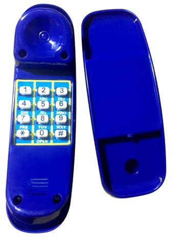 F Fityle Aire de Jeux balançoire téléphone Aire de Jeux Roue de Pirate Accessoires de Jeu balançoire extérieure pour Enfants à partir de, Bleu