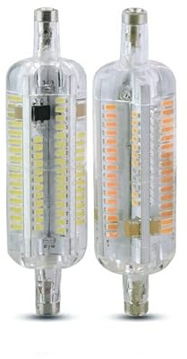 KJXP Belysning, 4-PACK, R7S LED majslampa 5W 78mm SMD3014-108 R7S utomhusbelysning majslampa(Warm White)