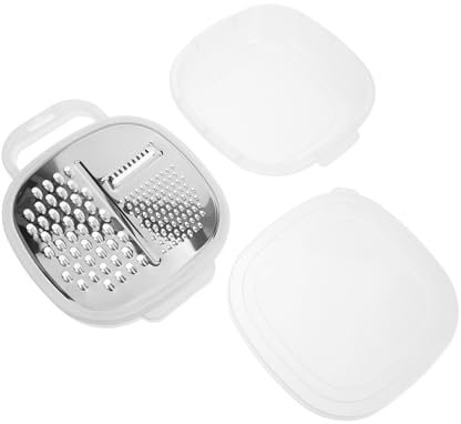 OKUMEYR Râpe À Légumes Et Fromage Acier Inoxydable Outil De Découpe Multifonction Pour Fruits Et Légumes Râpe Manuelle Antidérapante