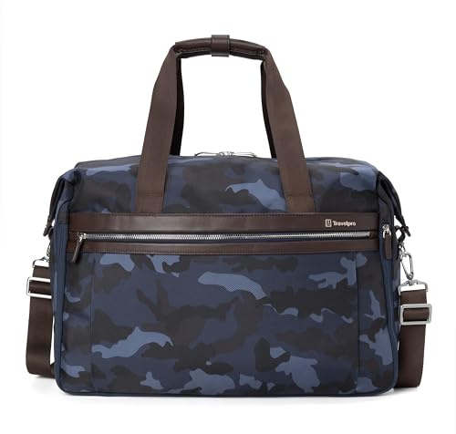 Travelpro Platinum Elite Handgepäcktasche, weich, Reisetasche, Marineblau, Camouflage, 19 Inch, Platinum Elite Handgepäcktasche, weich, Reisetasche