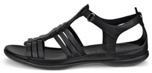 ECCO Sandali romani Flash da donna, nero, 40