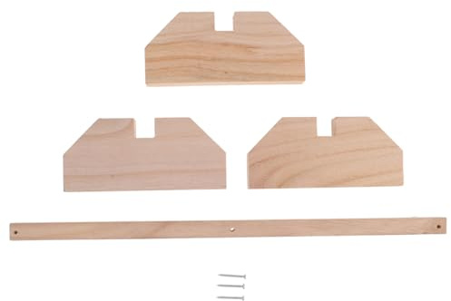 UKCOCO Perchoir pour Poulet Support Bois pour Poulet Perchoir Debout pour Poules Fournitures pour Animaux De Compagnie