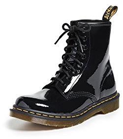 Dr. Martens Unisex 1460 bovver Boots, Nero, 38 EU