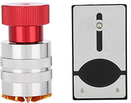 Professional Watch Plastic Crystal Glasses Remover Watch Repairing Tools Back Case Cover Removal Remover Opener Tool for Watchmaker(Red)