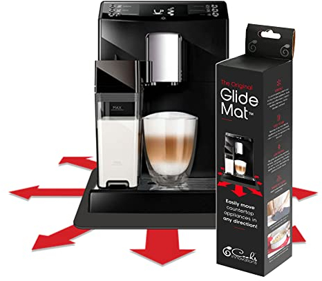 Cooks Innovations: Original 3 Pack Kitchen Countertop Appliance Sliders Mat - Scratch Protecting & Heat Resistant Easy Moving Slider Mats for Countertop Appliances - Coffee Maker, Air Fryer, Blender