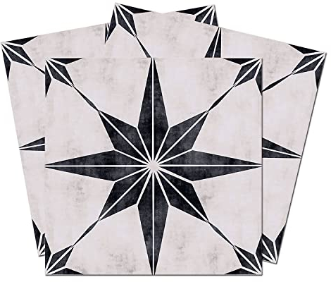 Starry Tile Stickers - Fireplace - Waterproof & Removable - Peel and Stick - Backsplash Tile Stickers