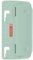 Brunnen Taschenlocher Colour Code abheftbarer Locher (mint)