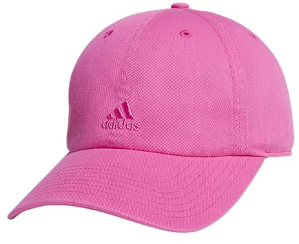 adidas Saturday Baseball cap – Adjustable Cotton Hat, Athletic Relaxed Fit Cappellino, Pulse Magenta Rosa, Taglia Unica da Donna