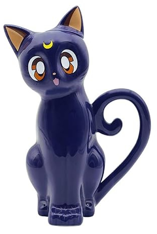 Sailor Moon - Teekanne - Katze Luna - Teapot - Logo - Geschenkbox