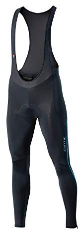 Santic Cuissard Cycliste Homme Longue Short Velo Rembourré Cuissard VTT Bleu EU S