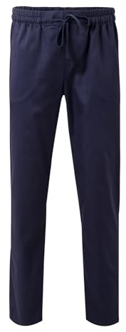 Velilla Pantalón Pijama Hombre Verde Tiro Medio Large 30 EU Relajado