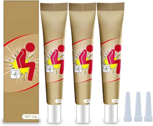 Hämorrhoidencreme, Multieffekt-Hämorrhoidensalbe, Hämorrhoiden-Beruhigungscreme, Natürliche, schnell schmerzlindernde Creme für Männer und Frauen