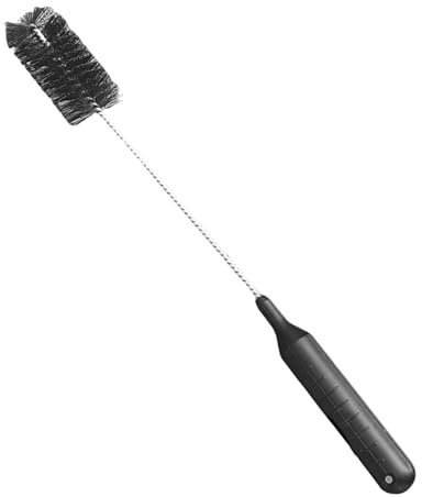 Bürste zur Abflussreinigung, lange Bürste für Abflüsse mit integrierter Klinge, Abflussreiniger für Waschbecken, für Badezimmer, Küche, Spüle, Toilette, Badewanne, Spülmaschine, Fliesen