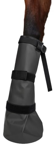 Botte De Trempage Pour Chevaux, Sac De Soin Trempant Équin, Sac Renforcé Pour Le Trempage De Sabot, pour Écurie Extérieur Terrain Entraînement Course Compétition et Sortie