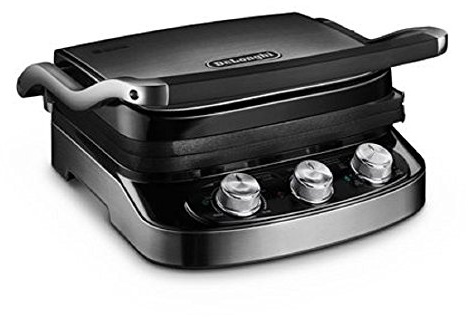 De'Longhi Electric Indoor Grill, Silver