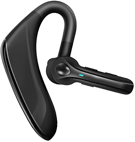 Cuffie Bluetooth per telefono cellulare con microfono senza fili vivavoce Bluetooth ENC impermeabile in ear auricolari da un lato con archetto auricolare telefono per business ufficio guida per iPhone