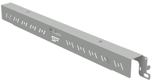 Stalflex Panel LED 19 Pulgadas 1U para Armario Rack de Servidor - Clase energética F - Montaje en Bastidor para estantería y Armario de Datos - Un Gadget útil para el Armario de Red
