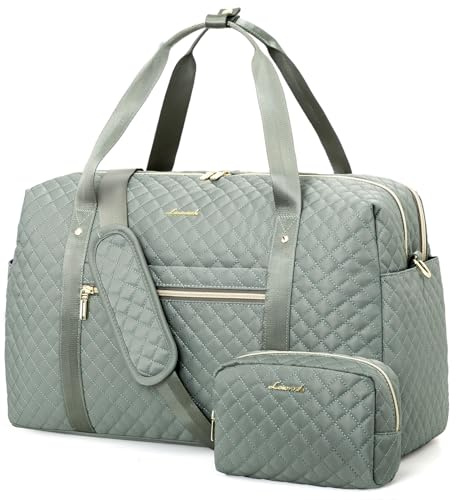 LOVEVOOK Borsa da Viaggio da Donna Borsa Sportiva Grande con Scomparto per Laptop Weekender Bagaglio a Mano da Palestra Borsa da Viaggio Borsa da Fitness per Donne Borsa Clinica Borsa Ospedale per