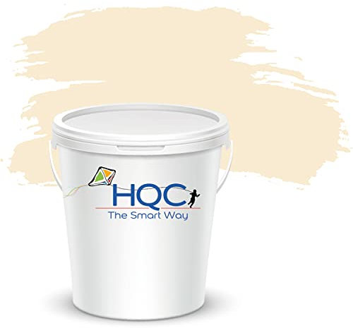 HQC Fence and Garden Paint | Furniture, Shed, Wood, Outdoor Paint | Garden Fence | Quick-Drying | 2.5L Magnolia