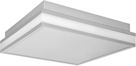 LEDVANCE ORBIS MAGNET SMART+ Wi-Fi 30x30cm, dimmbare LED Deckenleuchte für den Innenbereich, 26W, Farbtemperatur 3000-6500K, 2500 Lumen, Design-Lampe mit innovativem Magnetrahmen, grau