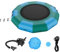 VEVOR Aufblasbarer Wassertrampolin mit Leiter, wasserdichte, Abriebfeste, Wassertrampoline 3,66 m Großen Sprungfläche, Sprungplattform-Wasserpark Pool Trampolin, Blau + Grün 226 kg Tragfähigkeit