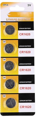 CR1616 CR1620 CR1625 CR1632 Lithium Coin Button Cell Batteries 3V for Car Key Remotes and Low Power Devices