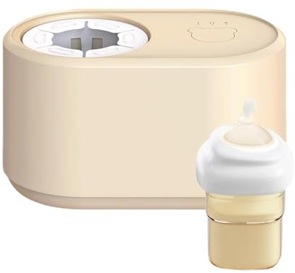 Baby Milk Bottle Shaker - Outdoor Constant Temperature Bottle Mixer | 2 in 1 Electric Automatic Baby Bottle Shaker - Bottle Making Machine, Charging