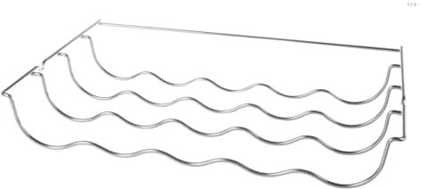 KGA SUPPLIES Chrome Wine Bottle Shelf Rack Compatible with Kenwood Fridge Freezer