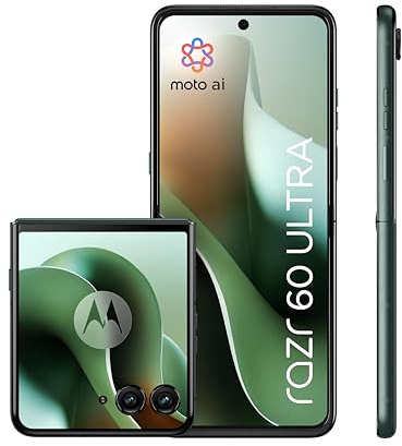 Motorola rarz 60 Ultra, 32GB (16GB+16GB RAM Boost)/512GB Scarab, Sistema de cámaras de 50MP con Moto ai, batería 4500 mAh, cárga rápida de 68W, Snapdragon 8 Elite, + Moto Tag