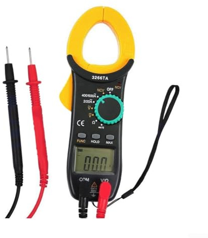 TY3266TA Pince multimètre numérique 600 A Multimètre automatique NCV Tension Courant Résistance Testeur électrique Instrument de test